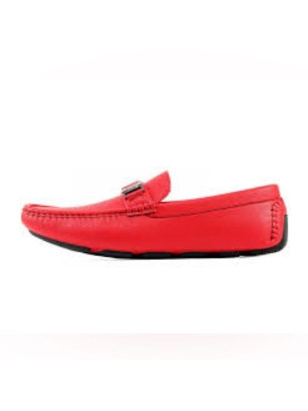 Men’s Chuxx Red Slip On Business Casual Loafers Size 12 US!